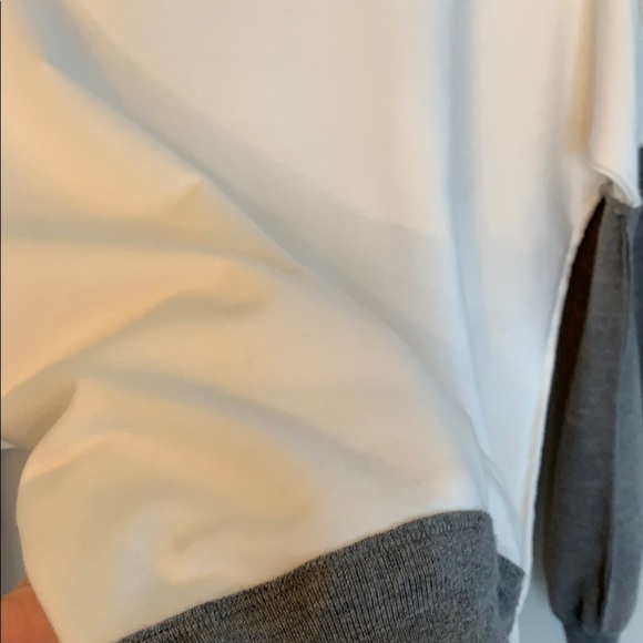 💕x2HP💕Liberty Garden white crochet sweatshirt - Picture 6 of 14